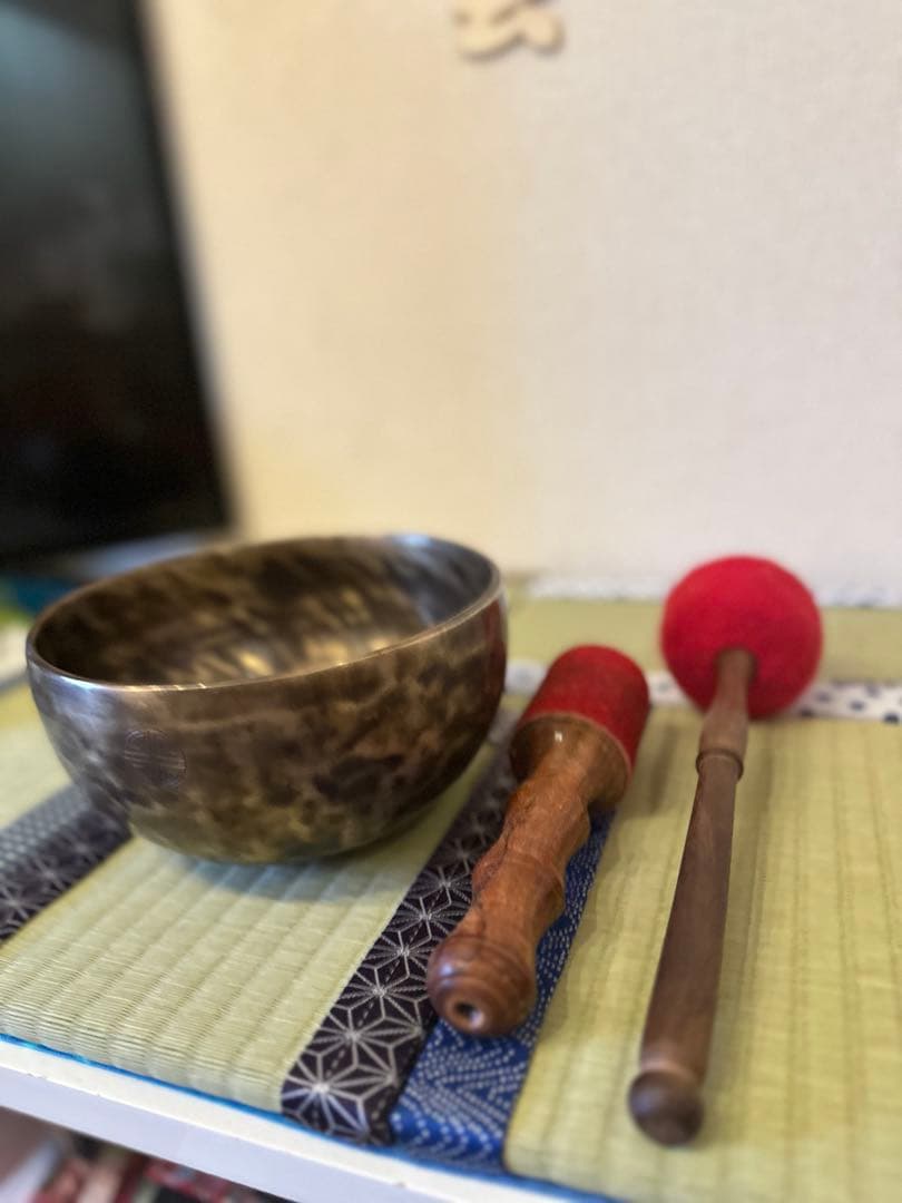 シンギングボウル　手製フルムーン　専門店購入