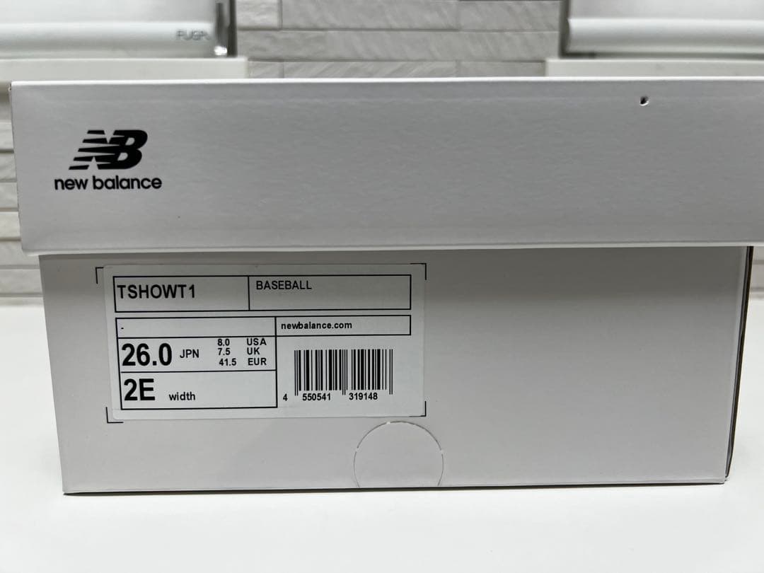 大谷翔平モデル TSHOWT1 26.0cm Ohtani v1 Turf