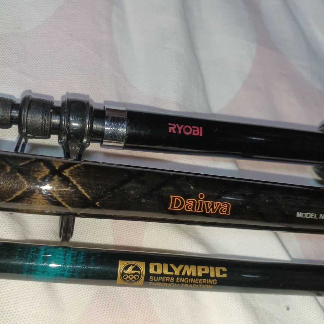 ダイワ　オリムピック　RYOBI コンパクト ロッド 3本セット