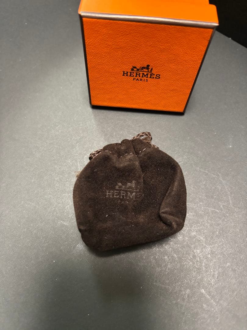 エルメス　HERMES スカーフリング 90 シェーヌダンクル　ペンダントトップ