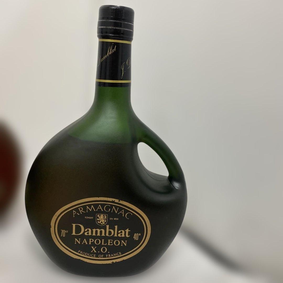 ダンブラット ナポレオン アーマニャックブランデーとウイスキー3セット