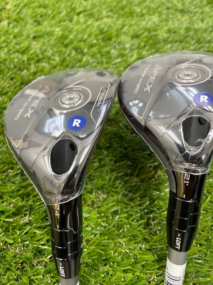キャロウェイ　APEX Ti HYBRID(2026) 21°24°の2本　R