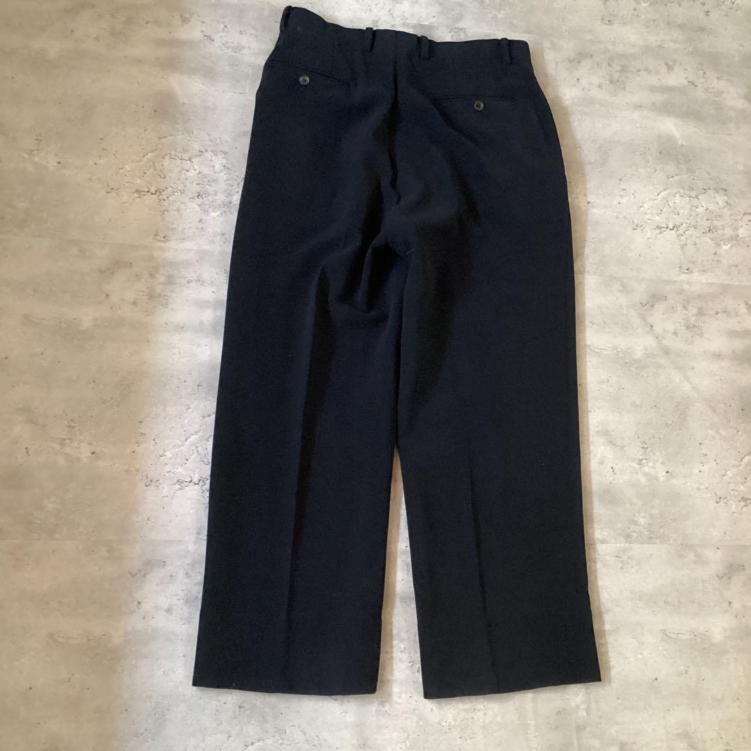 Christian Dior クリスチャンディオール　スーツスラックス　ブラック