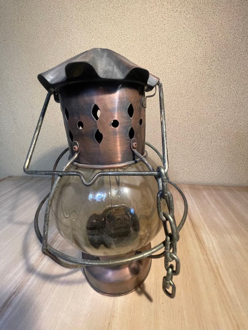 ランタン　昭和レトロ　ヴィンテージ　香港製