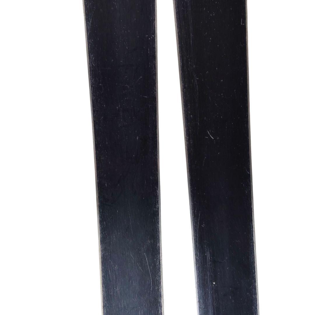 KAZAMA 120cm ジュニアスキーセット ビンディング付 ストック80cm