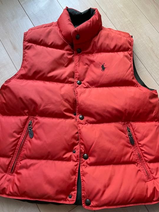 ラルフローレンリバーシブルダウンベスト