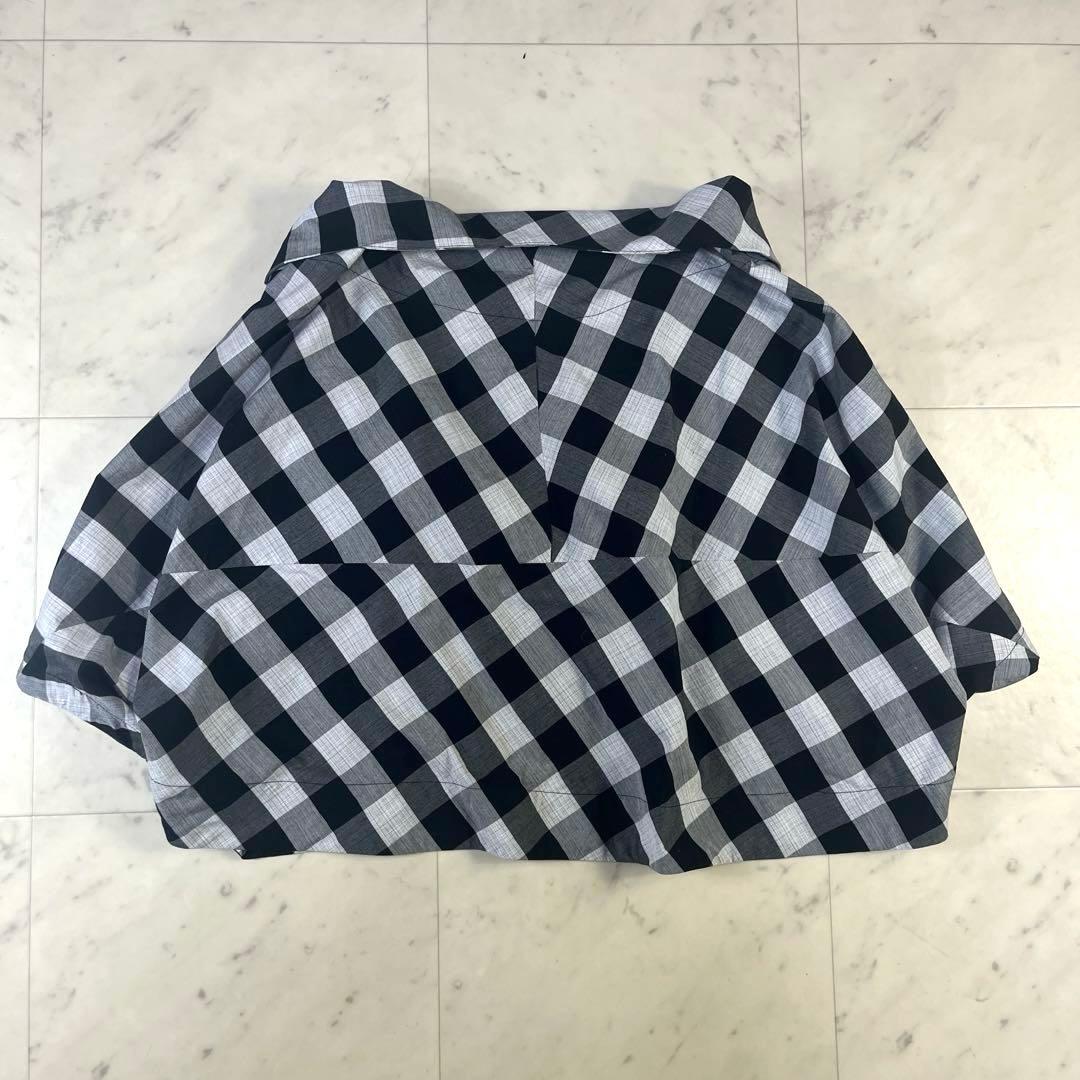 極美品♪センソユニコ　萌moyuru 変形ジャケット　ジレ　L モノトーン