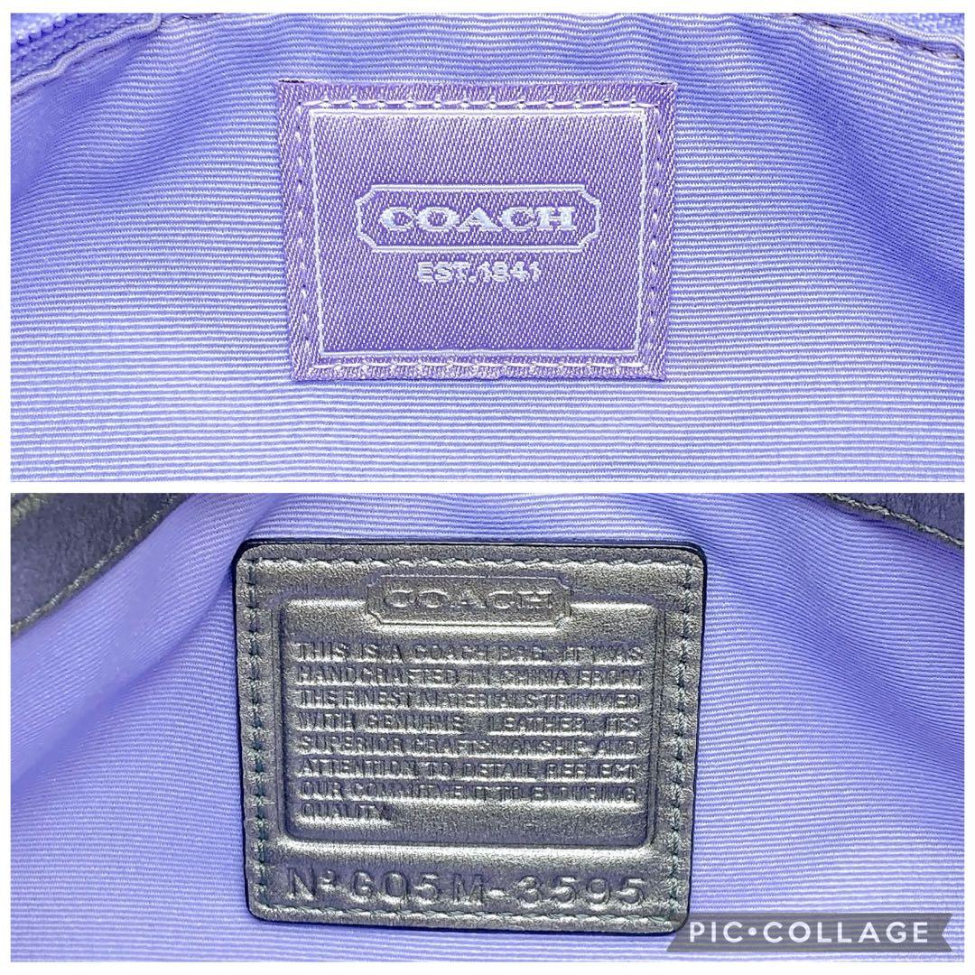バッグ COACH Hamptons llic Optic Mini Rare