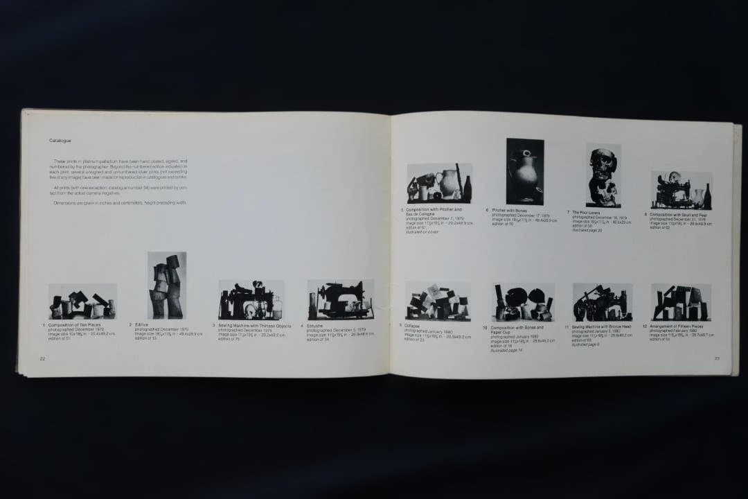 【Irving Penn ：Recent Still Life】1982年初版