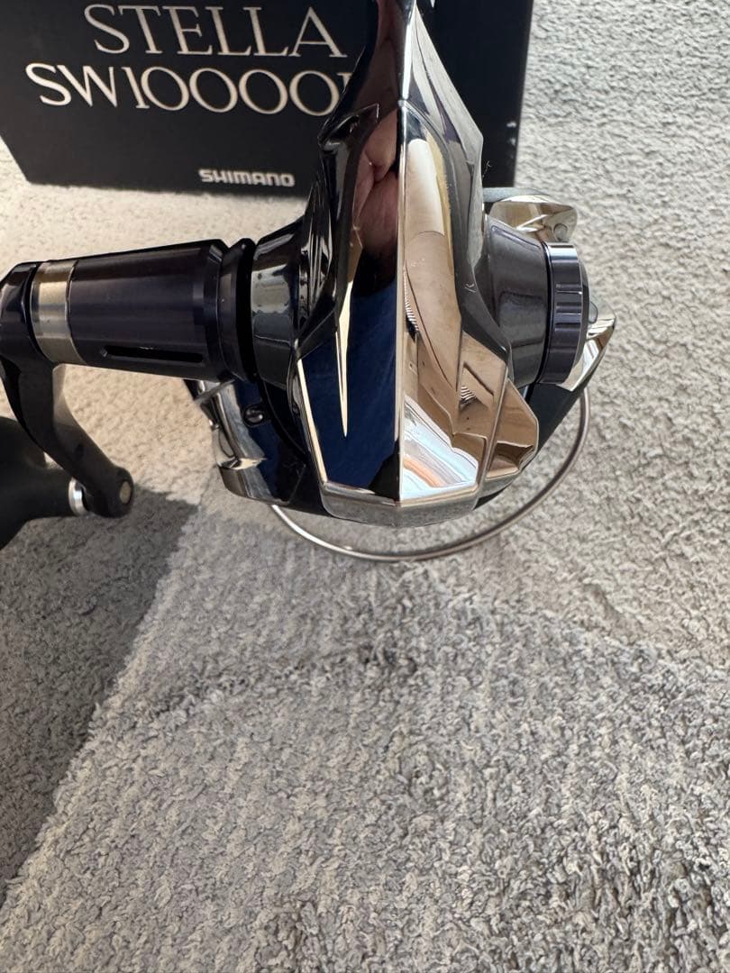 SHIMANO STELLA SW10000PG スピニングリール 美品 PE付