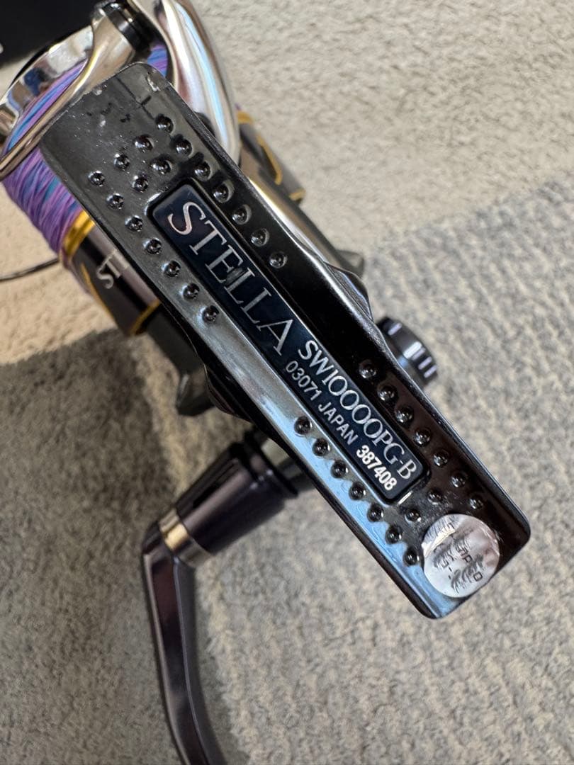 SHIMANO STELLA SW10000PG スピニングリール 美品 PE付