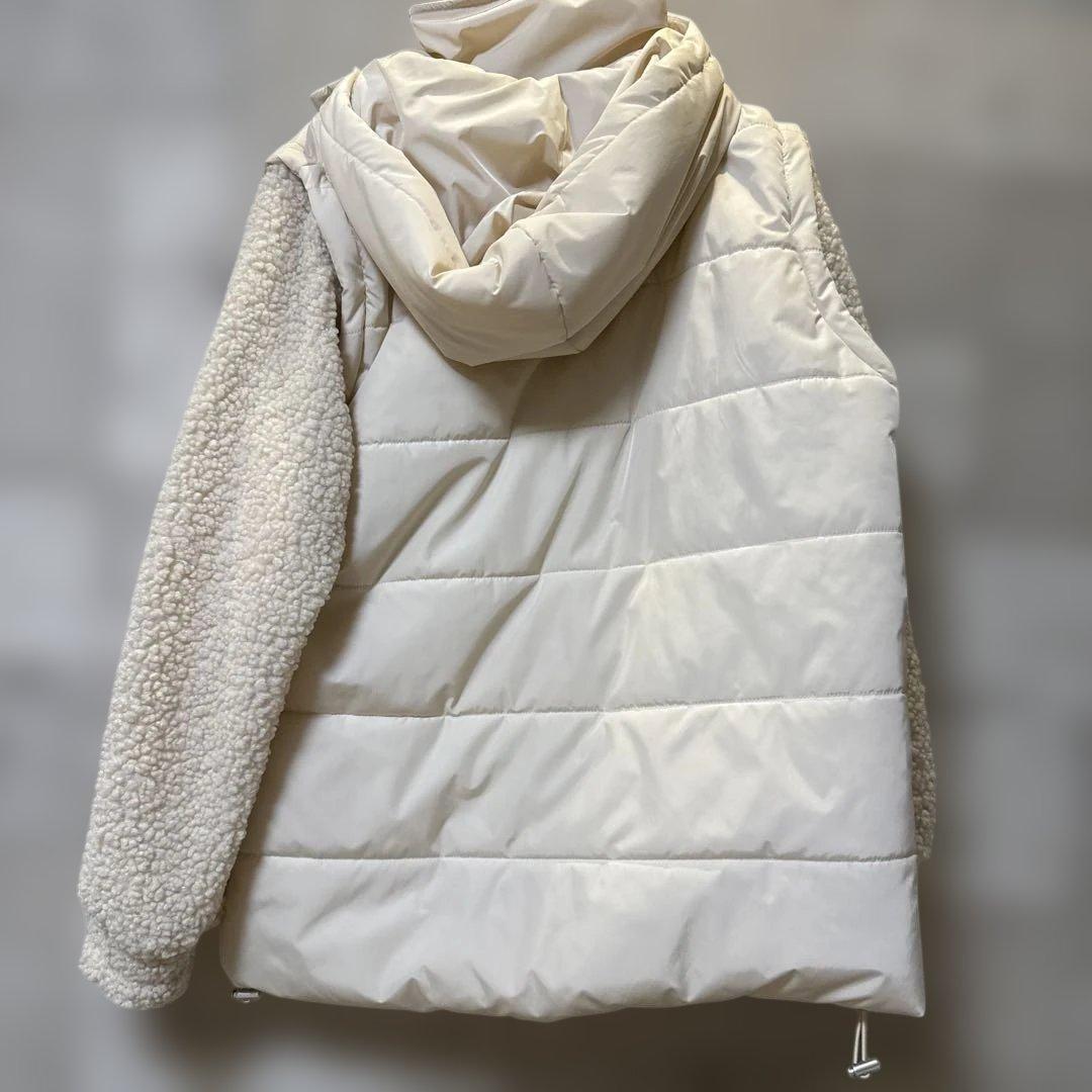 完売品 ミヌエール unisex down jacket (ivory)