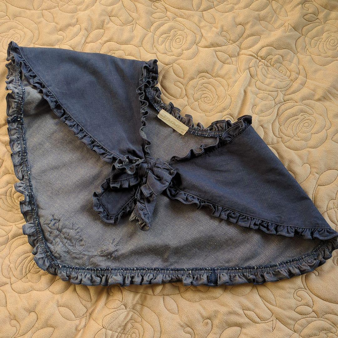 さえら、ポテチーノ、ピタパット、ダークブルーロングワンピース