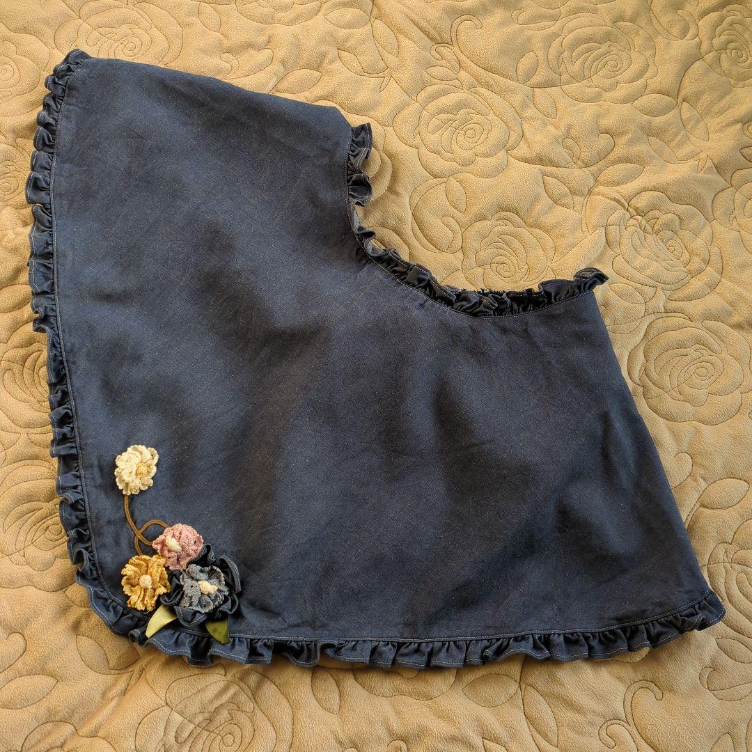 さえら、ポテチーノ、ピタパット、ダークブルーロングワンピース