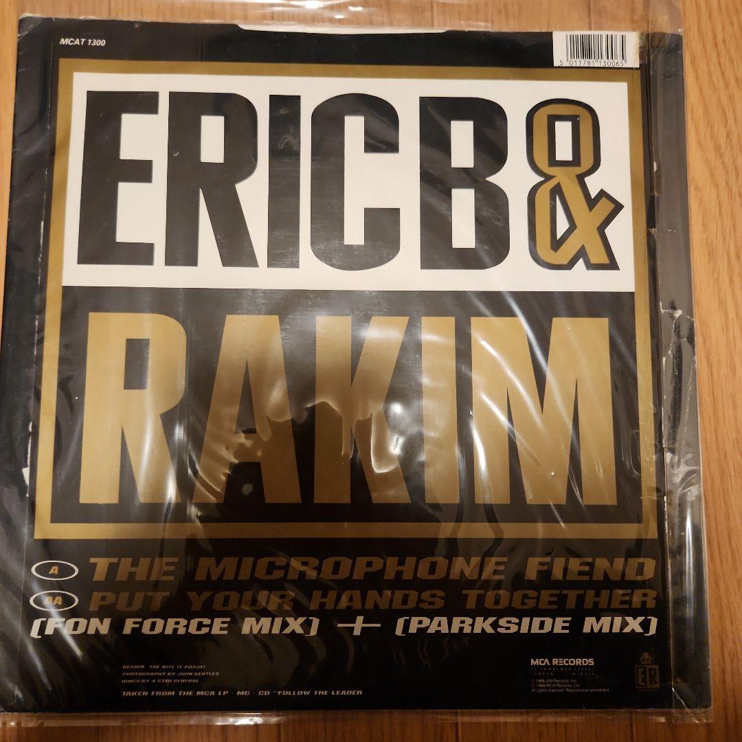 洋楽 ERIC B & RAKIM THE MICROPHONE FIEND