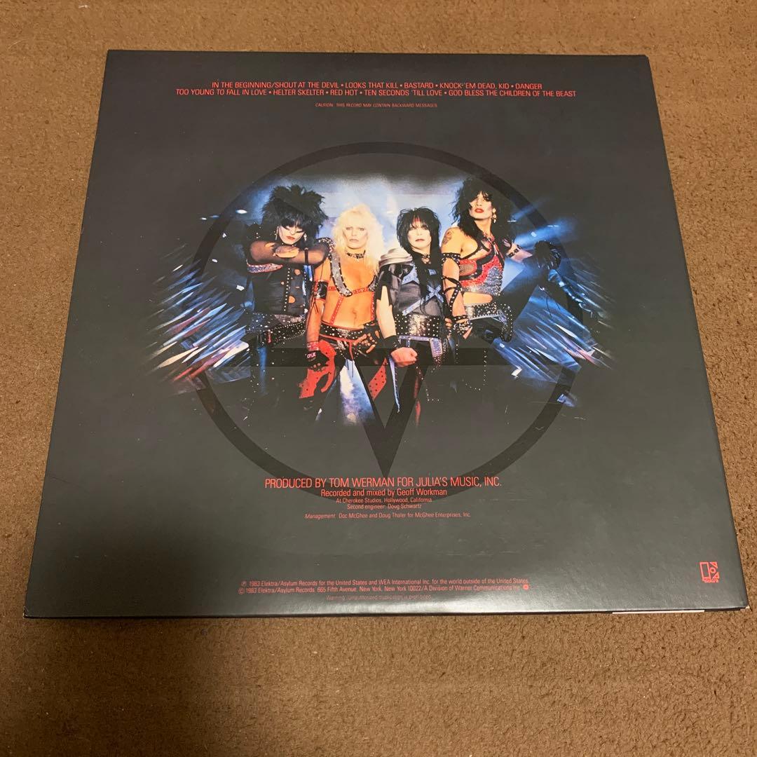 ぴ*★様 [帯付き] モトリー・クルー / シャウト・アット・ザ・デヴィル (P