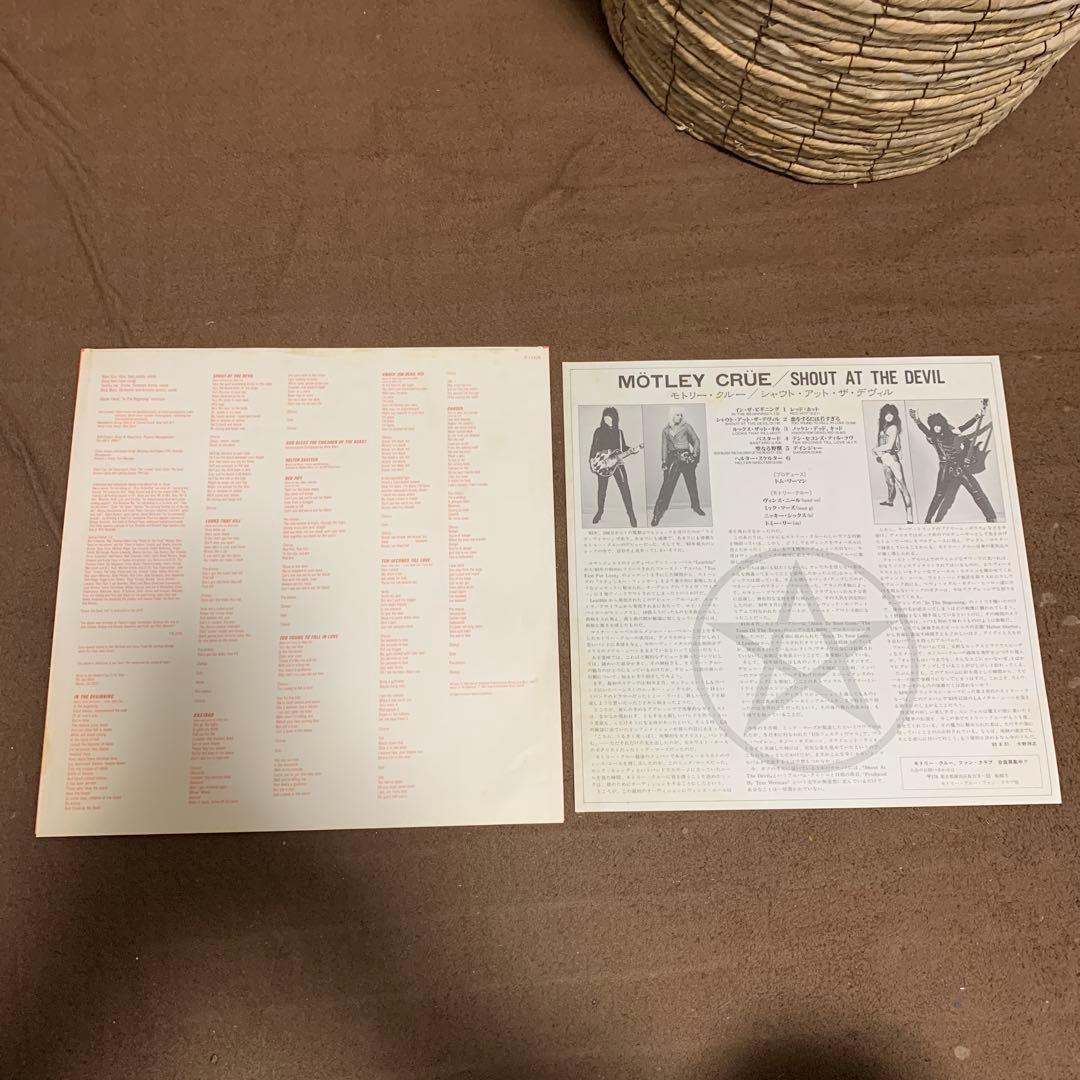 ぴ*★様 [帯付き] モトリー・クルー / シャウト・アット・ザ・デヴィル (P