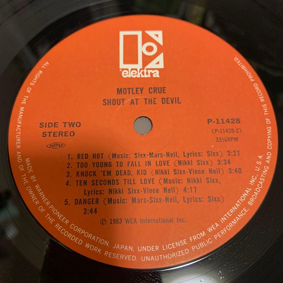 ぴ*★様 [帯付き] モトリー・クルー / シャウト・アット・ザ・デヴィル (P