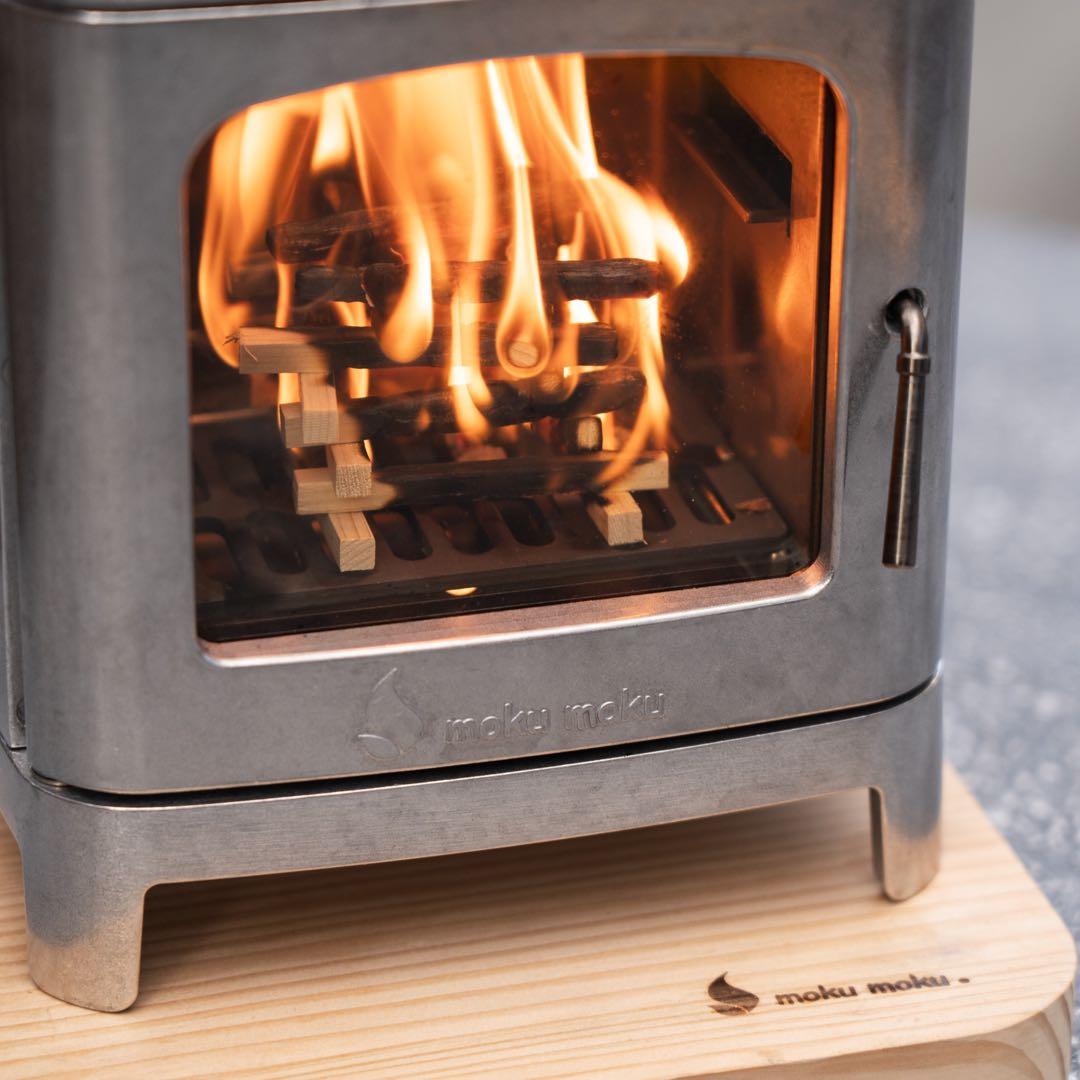 mokumoku ちいさなまきストーブコンロ 日本製 ミニ薪ストーブ 送料込み