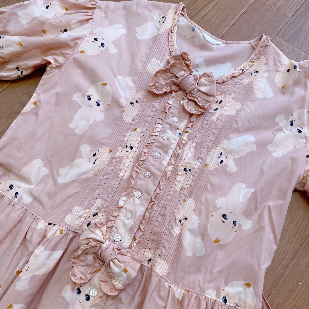 PINKHOUSE キューピー ワンピース ピンク