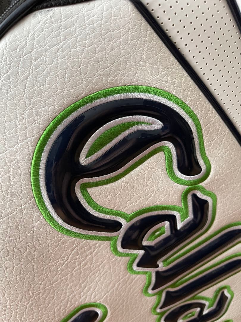 Callaway EPIC ゴルフバッグ　ホワイト　グリーン　希少色