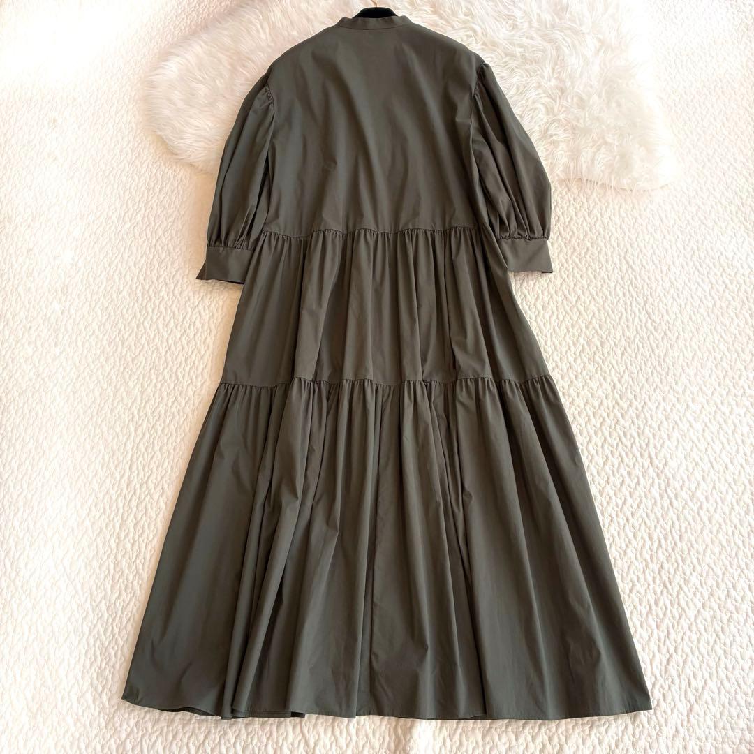 美品♡セオリーリュクス　蛯原友里コラボ タイプライターティアードワンピース