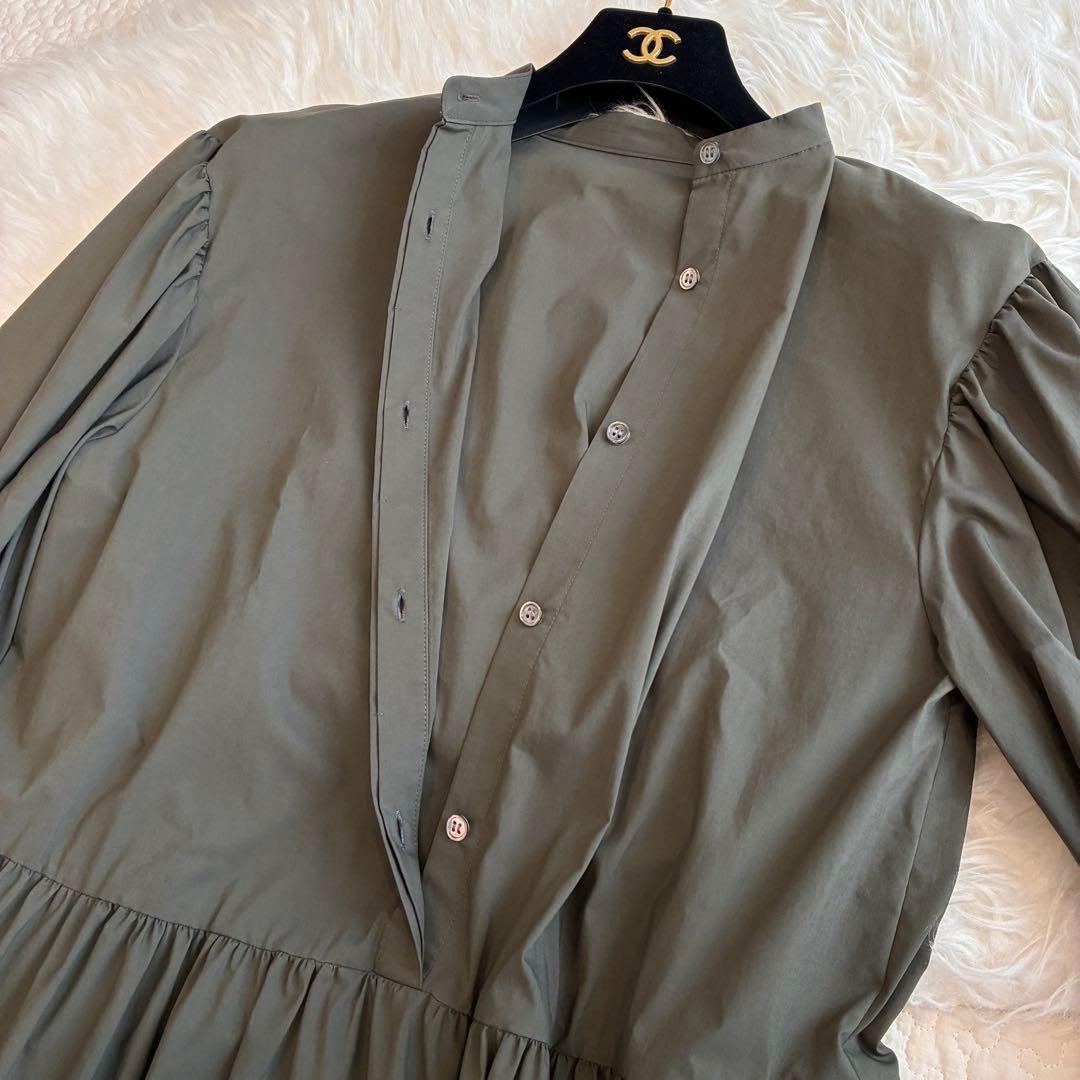 美品♡セオリーリュクス　蛯原友里コラボ タイプライターティアードワンピース