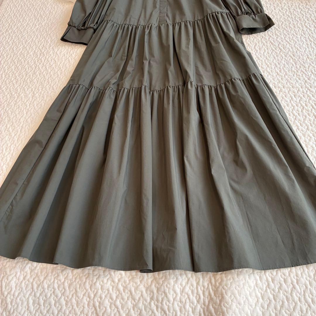 美品♡セオリーリュクス　蛯原友里コラボ タイプライターティアードワンピース