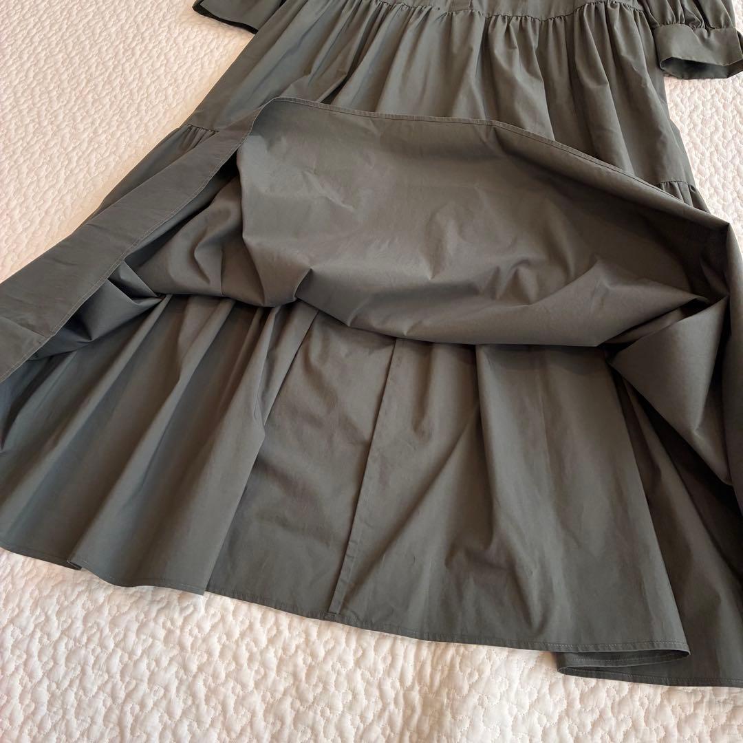 美品♡セオリーリュクス　蛯原友里コラボ タイプライターティアードワンピース