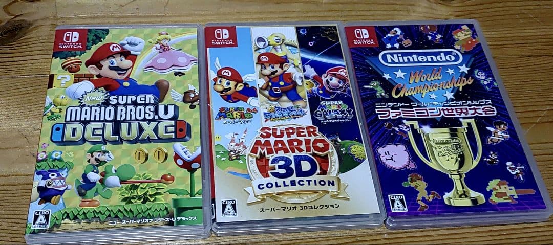 マ*ン様 スーパーマリオシリーズ 3点セット ニンテンドー スィッチ ソフト