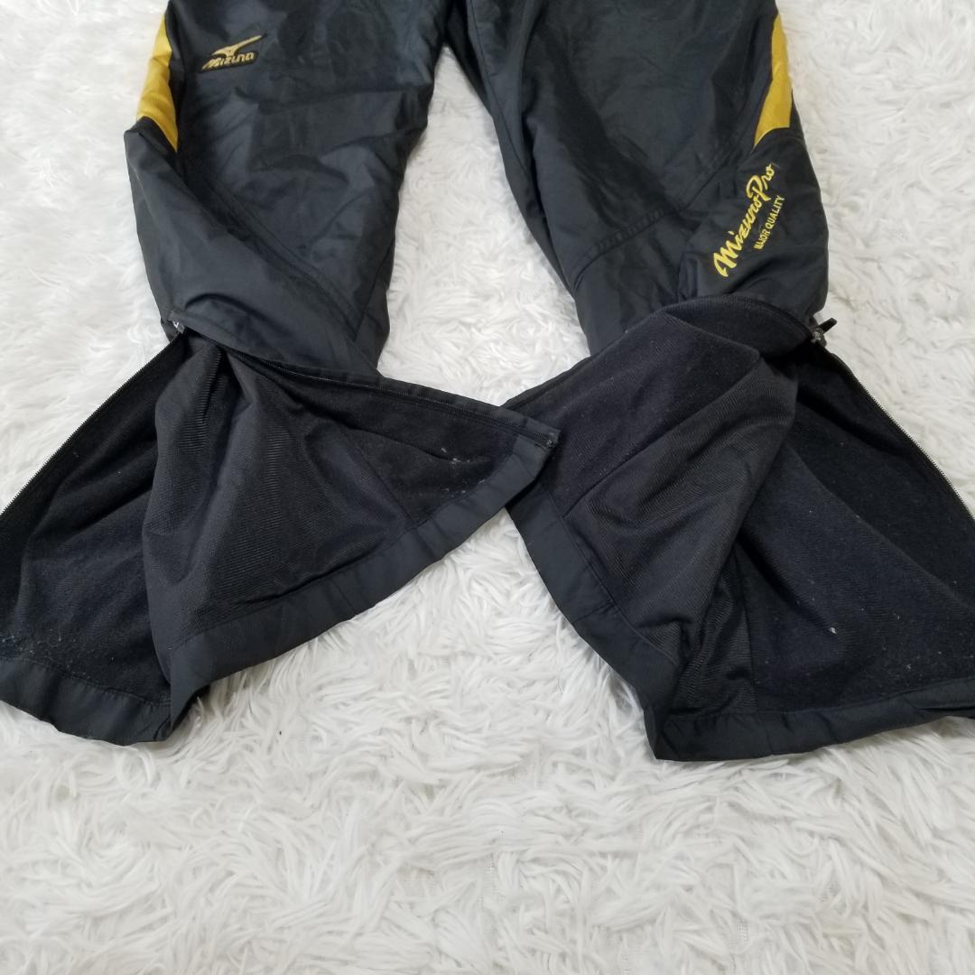 【美品】ミズノプロ ウインドブレーカー 上下 セットアップ XL メンズ 野球