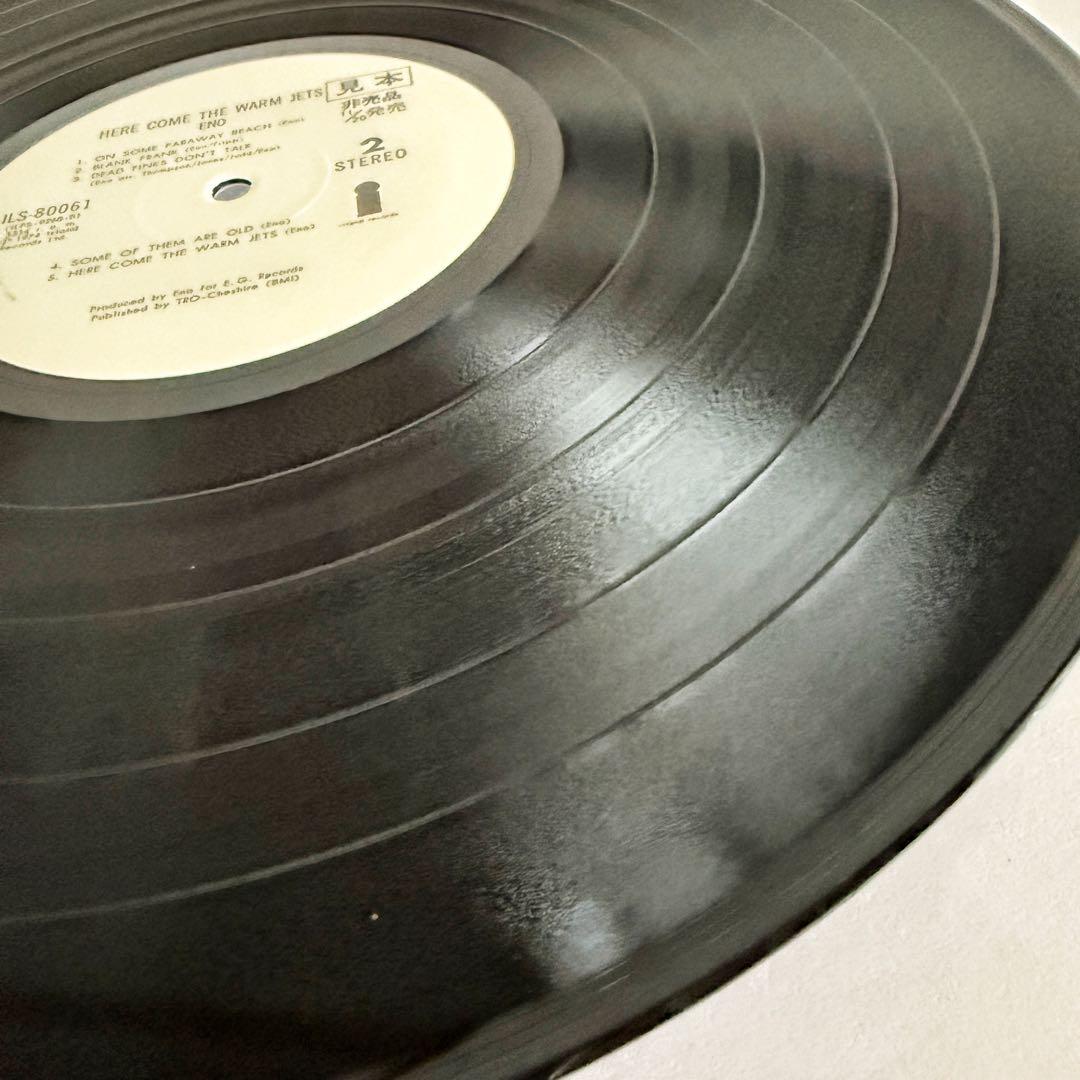 美盤☆見本盤【Here Come the Warm Jets】LP 030