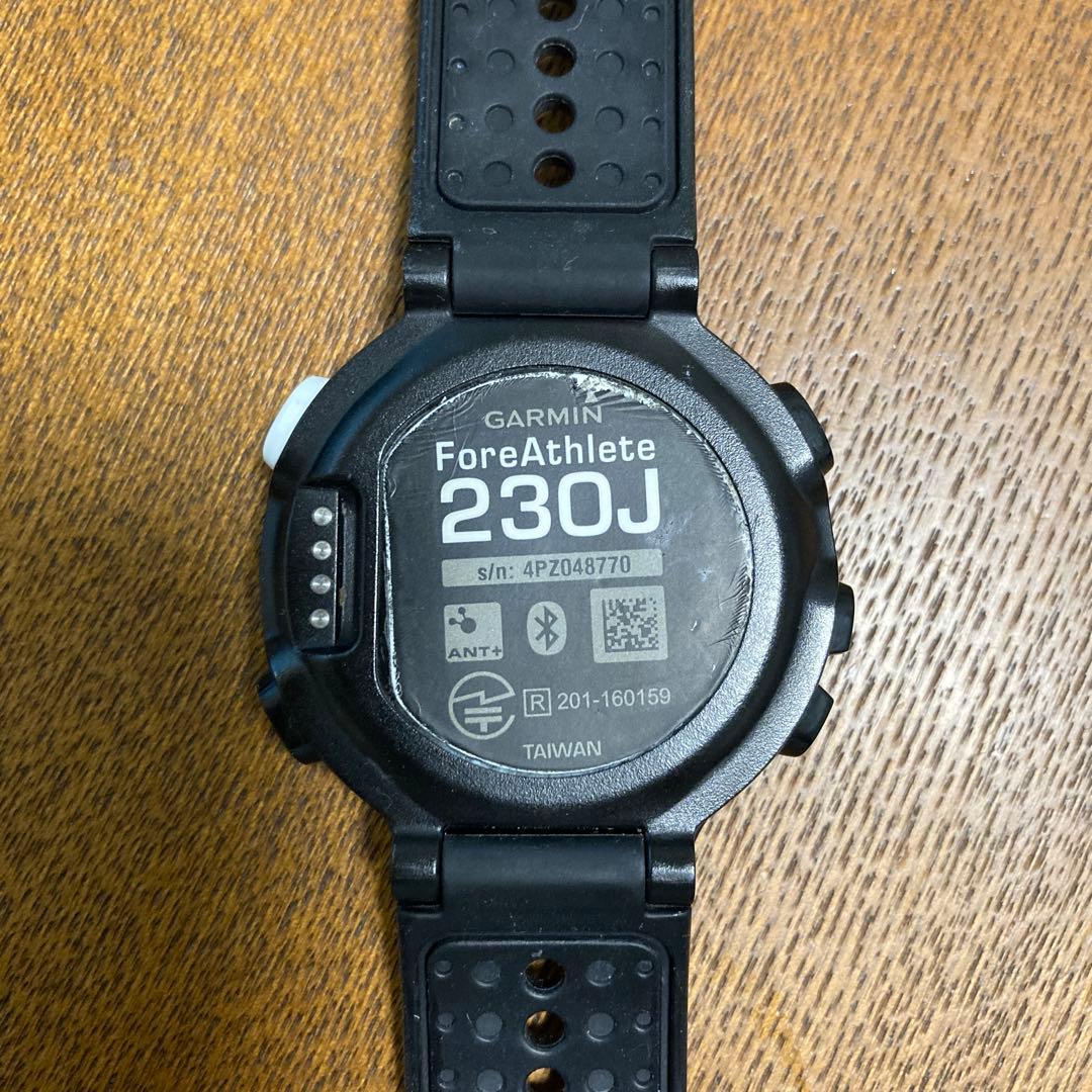 ★お値下げ中★Garmin ForeAthlete 230J ブラック　ガーミン