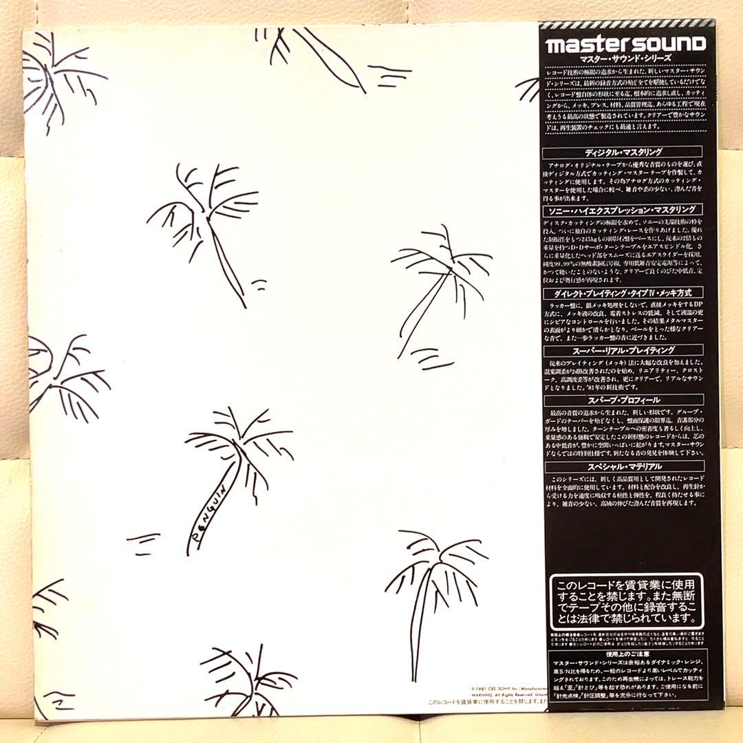 大滝詠一 - ロング・バケイション マスターサウンド LP レコード