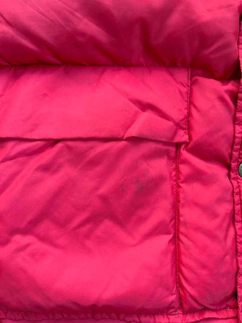 *Haaさま用　70s 80s LLbean ダウンベスト　赤　S
