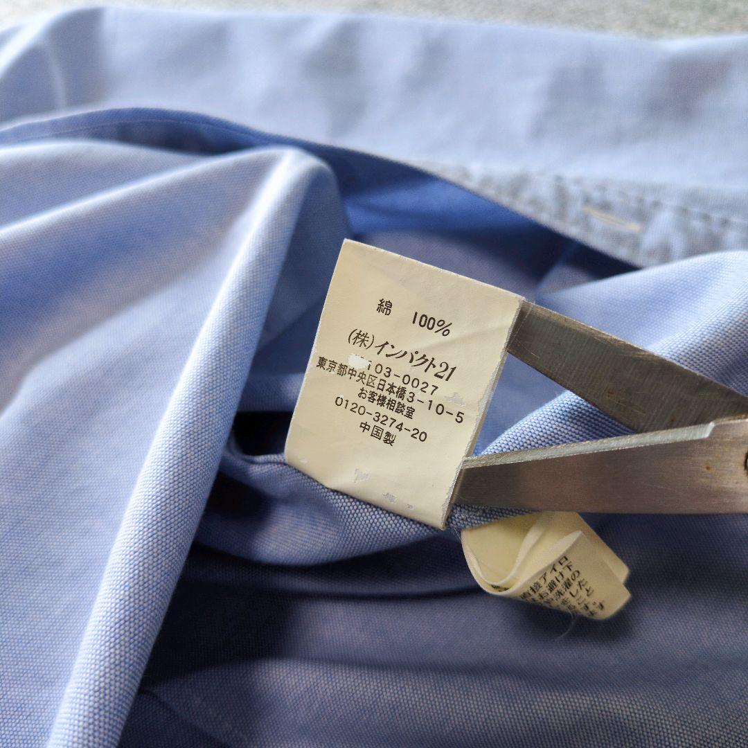 ラルフローレン　国内正規品　美シルエット　エンブレム刺繡　オックスフォードシャツ