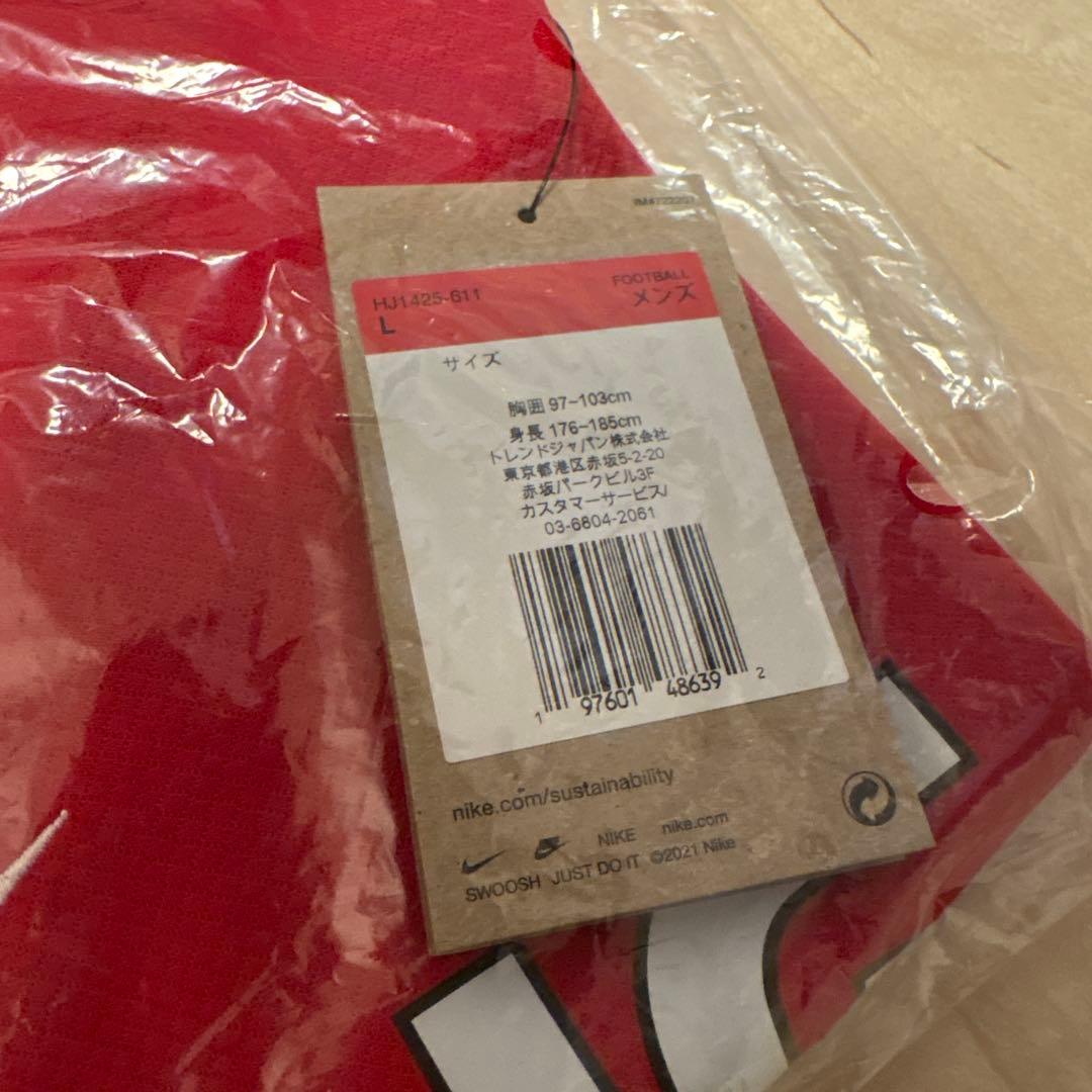 【新品未使用】　浦和レッズ　レプリカユニフォーム　Lサイズ