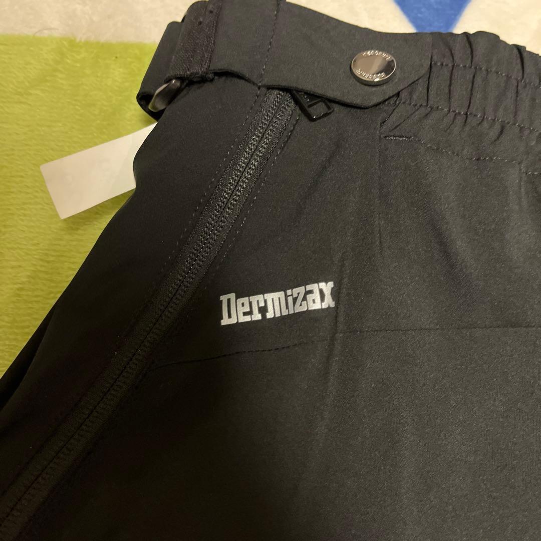 デサントDESCENTE dermizax 黒 サスペンダー付き スキーウェア