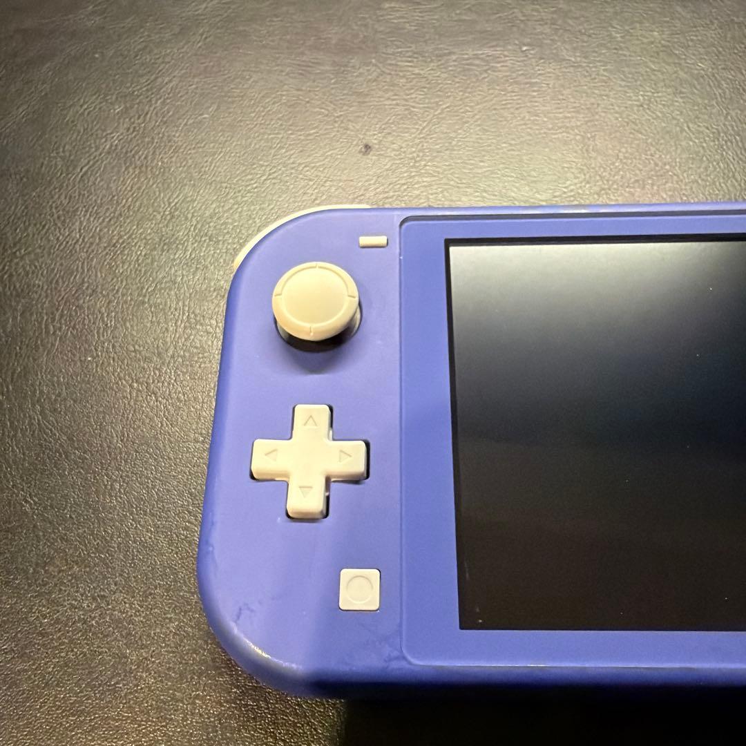 Switch Lite 本体 充電器付き クリアカバー付き 動作確認済み 箱なし