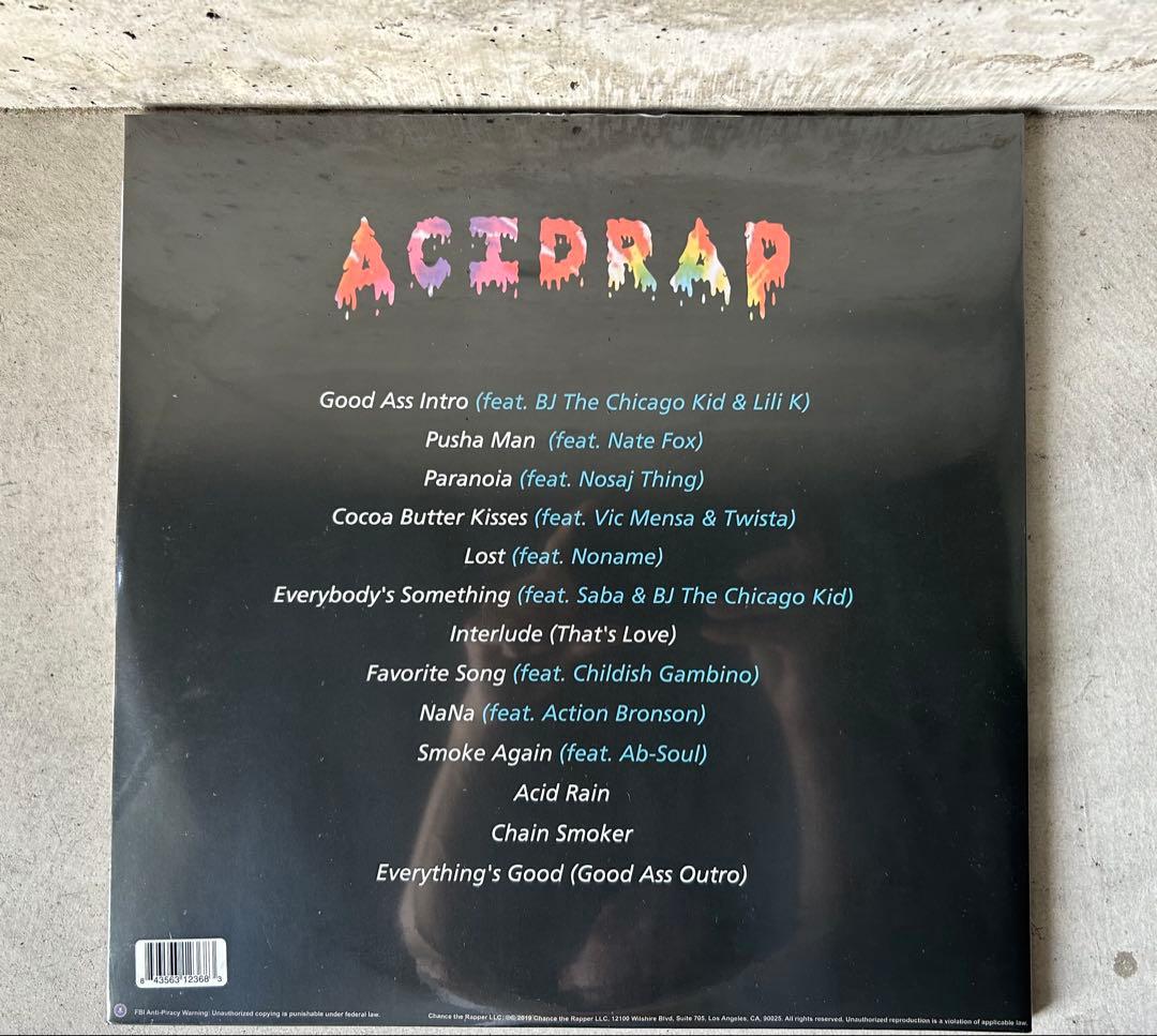 オフィシャル盤 Chance the Rapper ACIDRAP レコード