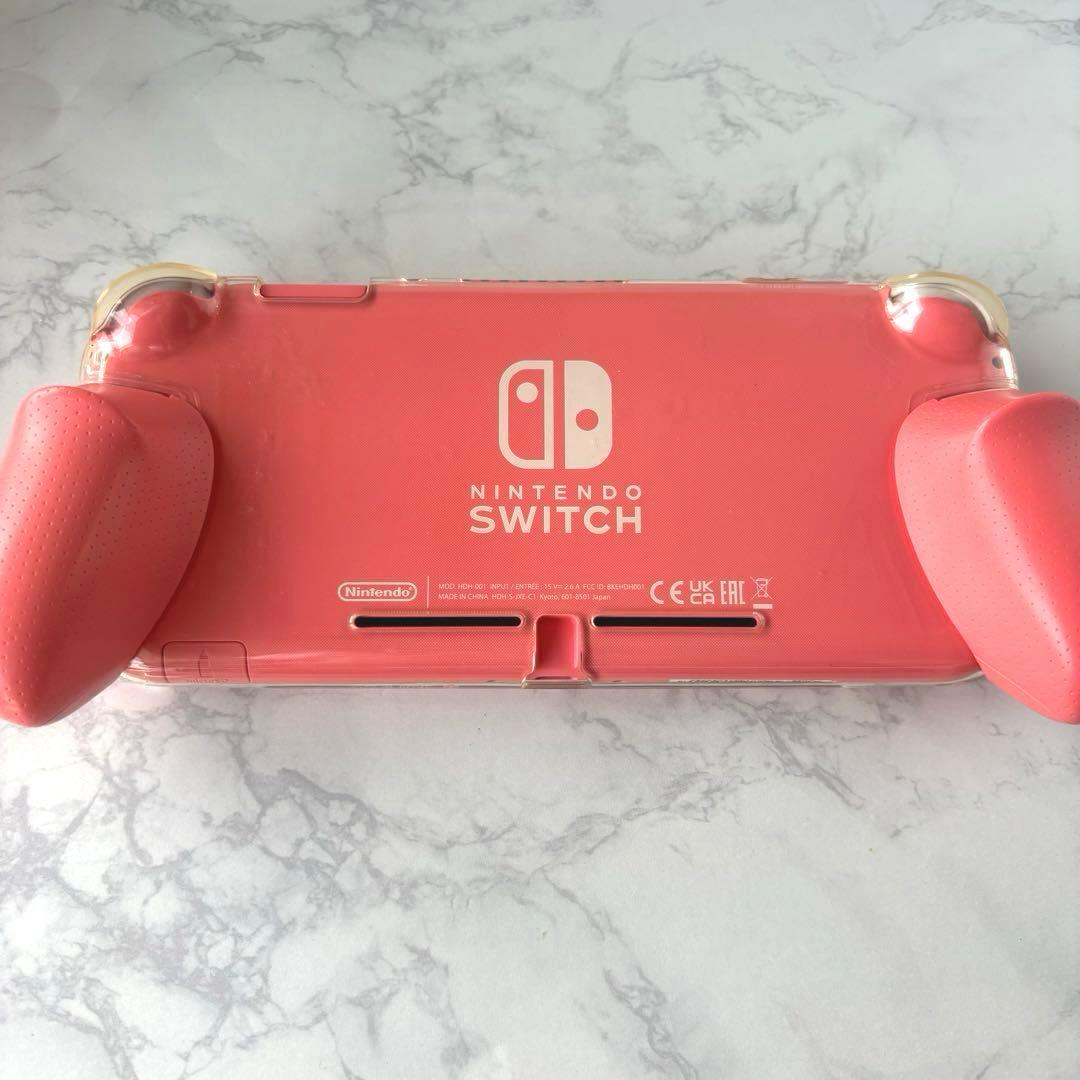 【本体美品】Nintendo Switch Lite ピンク 本体 おまけ付き
