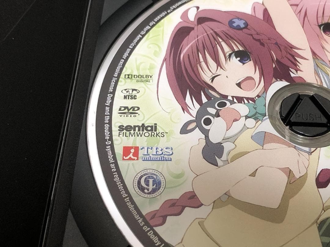 To LOVE ru る DARKNESS ダークネス とらぶる 北米版 DVD