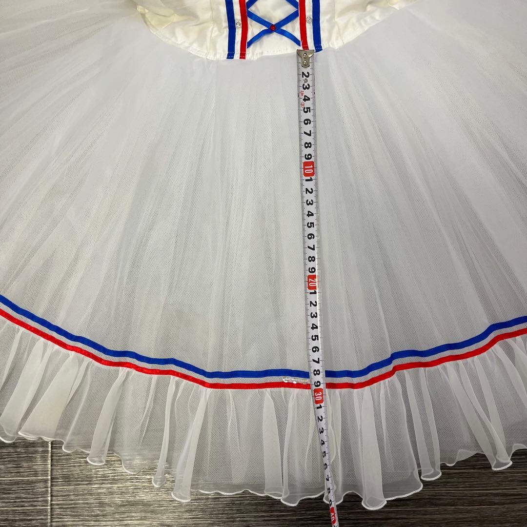 ☆☆バレエパリの炎衣装(頭飾り・袖付き)