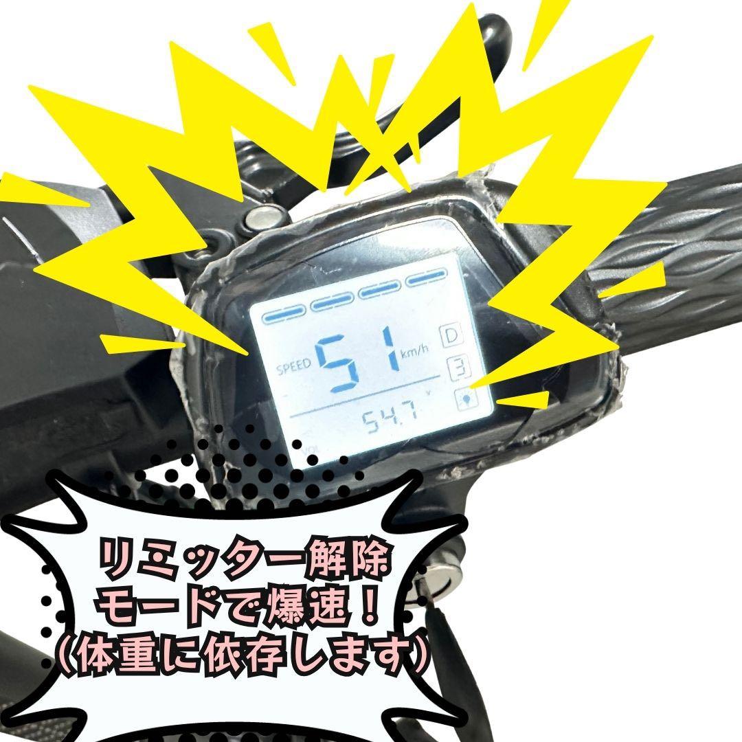 早者勝！大阪電動アシスト自転車DXカスタム改48V防犯機能　関西