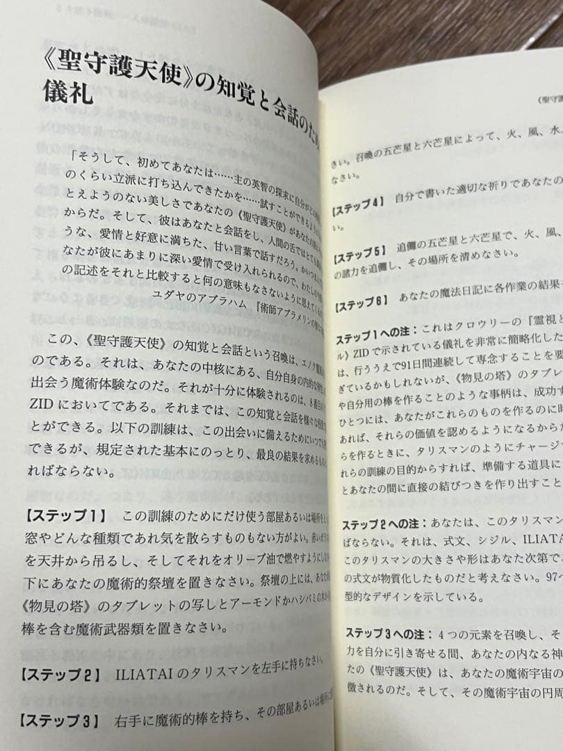 現代魔術大系5 高等エノク魔術実践教本　【匿名配送】