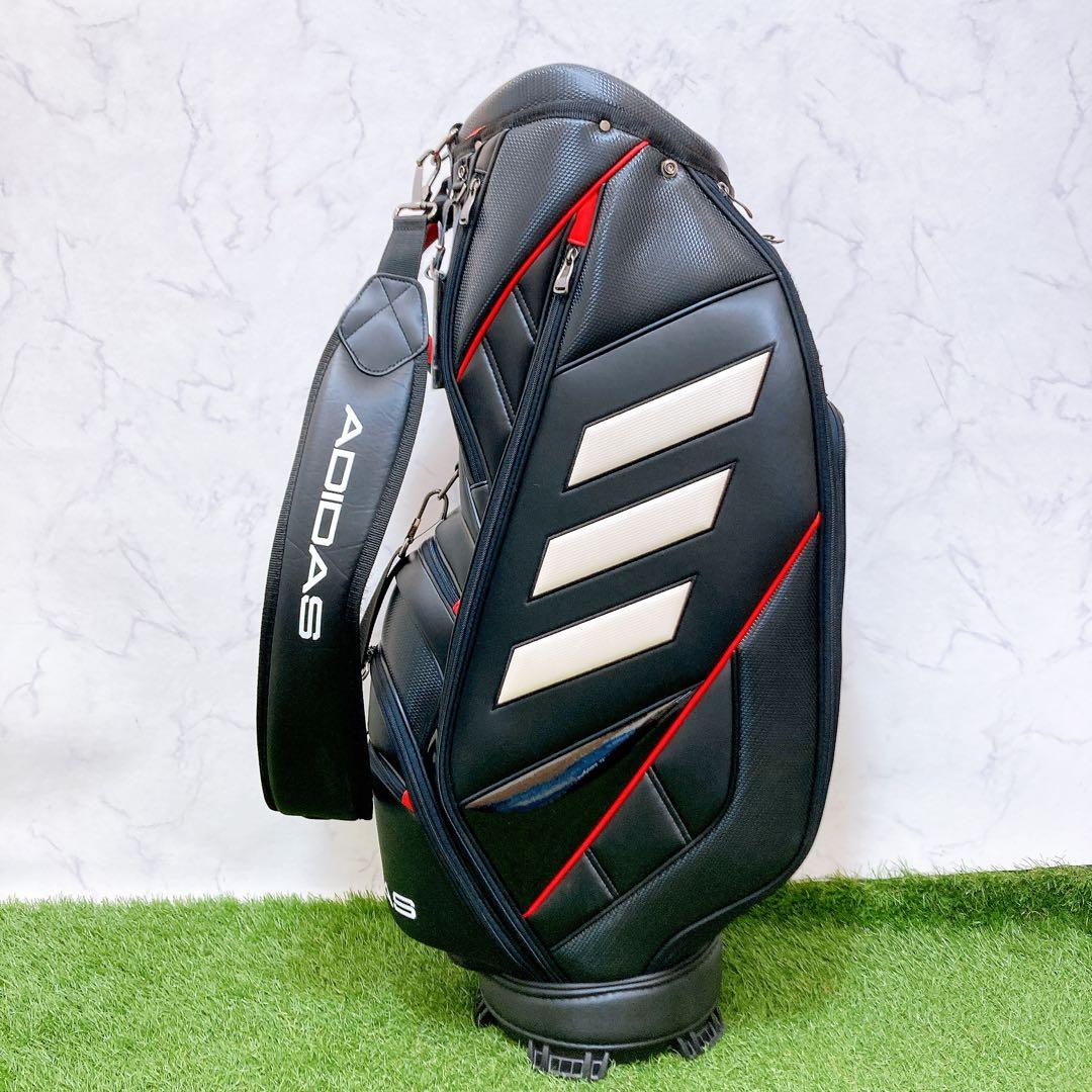 H アディダス　スリーバー　キャディバッグ　9.5型　DI849 人気