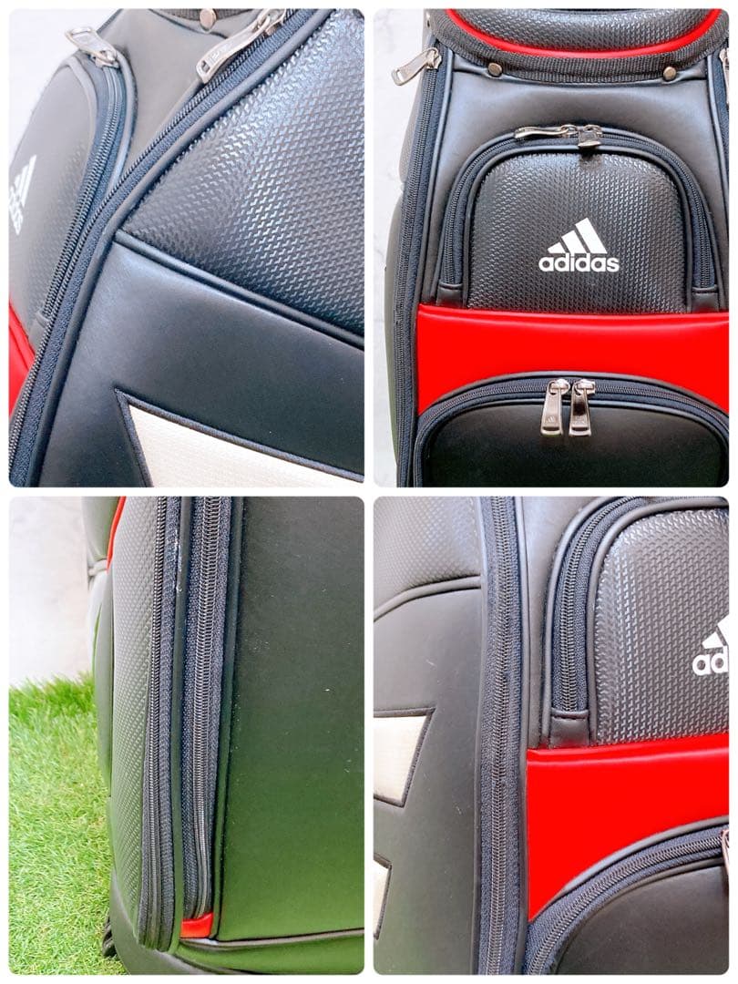H アディダス　スリーバー　キャディバッグ　9.5型　DI849 人気