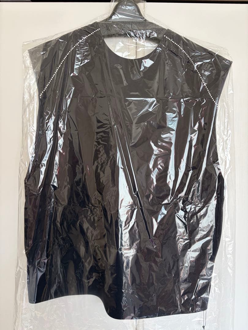 新品未使用　yori shirocon バックリボンオーバージレ　36ネイビー