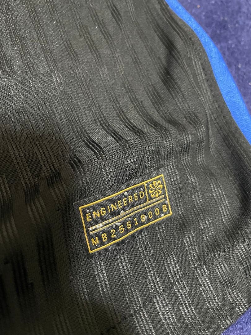 バルセロナ　選手支給品　24/25アウェイユニフォーム　ガビ 限定デザ