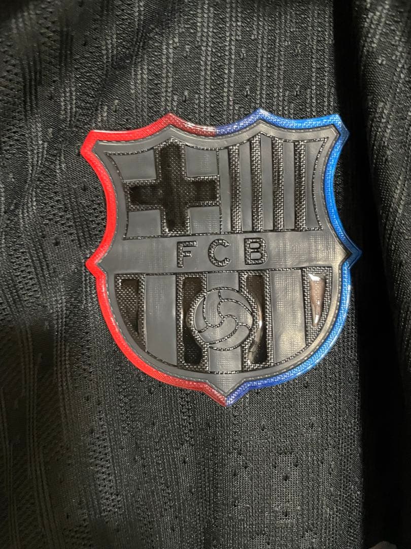 バルセロナ　選手支給品　24/25アウェイユニフォーム　ガビ 限定デザ